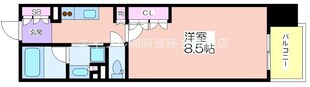 パークアクシス大阪新町の物件間取画像